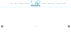 Desktop Screenshot of mourningfamilyfoundation.org